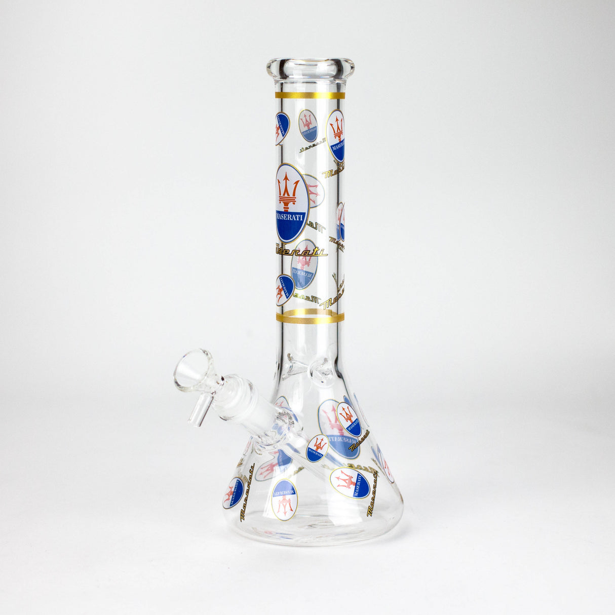 10" Luxury Car Design Glass Beaker Bong Glass Bong 777 Smoke Maserati