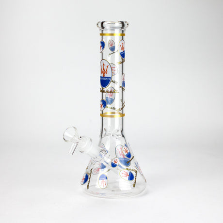 10" Luxury Car Design Glass Beaker Bong Glass Bong 777 Smoke Maserati
