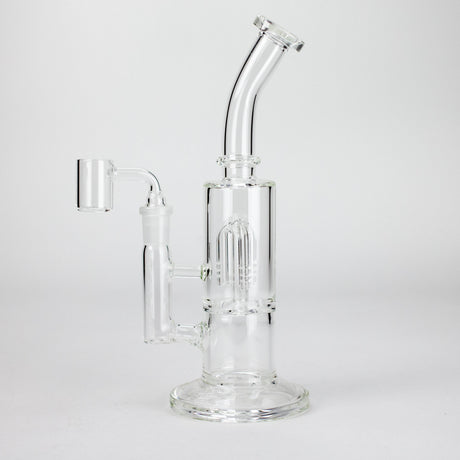 9" 2-in-1 Glass Dab Rig with Tree Percolator