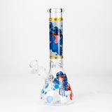 10" Turtle Design Glass Beaker Bong – Glow in the Dark