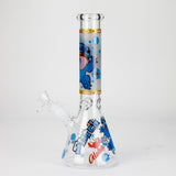10" Turtle Design Glass Beaker Bong – Glow in the Dark Glass Bong 777 Smoke