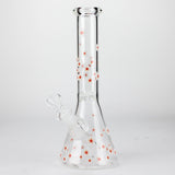 10" Cherry Blossom New Design Glass Beaker Bong