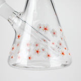 10" Cherry Blossom New Design Glass Beaker Bong