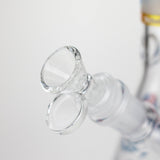 10" Turtle Design Glass Beaker Bong – Glow in the Dark Glass Bong 777 Smoke