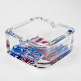 Premium Glass London Design Square Ashtray – Box of 6