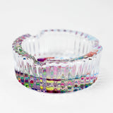 Premium Glass Mushroom Design Ashtray – Box of 6