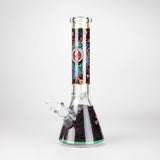 14" Eye Design 7mm Thick Heavy-Duty Glass Beaker Bong