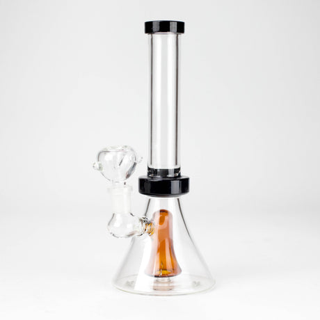 9" Stemless Glass Bong with diffuser Glass Bong Bongzie Smokes
