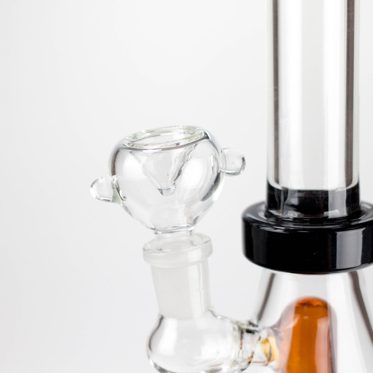 9" Stemless Glass Bong with diffuser