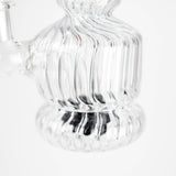 6" Assorted Design Stemless Glass Bong