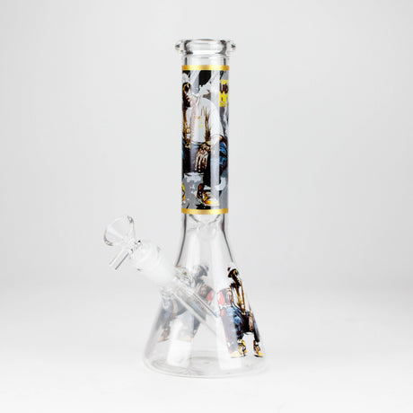 10" Hip Hop Design Glass Beaker Bong