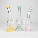 8" Assorted bent neck glass bong Glass Bong Bongzie Smokes