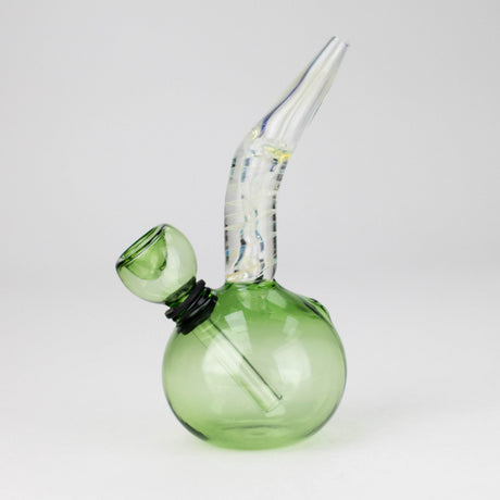 5.5" changing color glass water bong Glass Bong Bongzie Smokes