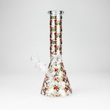 10" Love Design Glass Beaker Bong Glass Bong 777 Smoke Design2