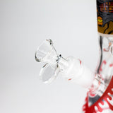 10" Halloween Design Glass Beaker Bong-Glow in the dark Glass Bong 777 Smoke