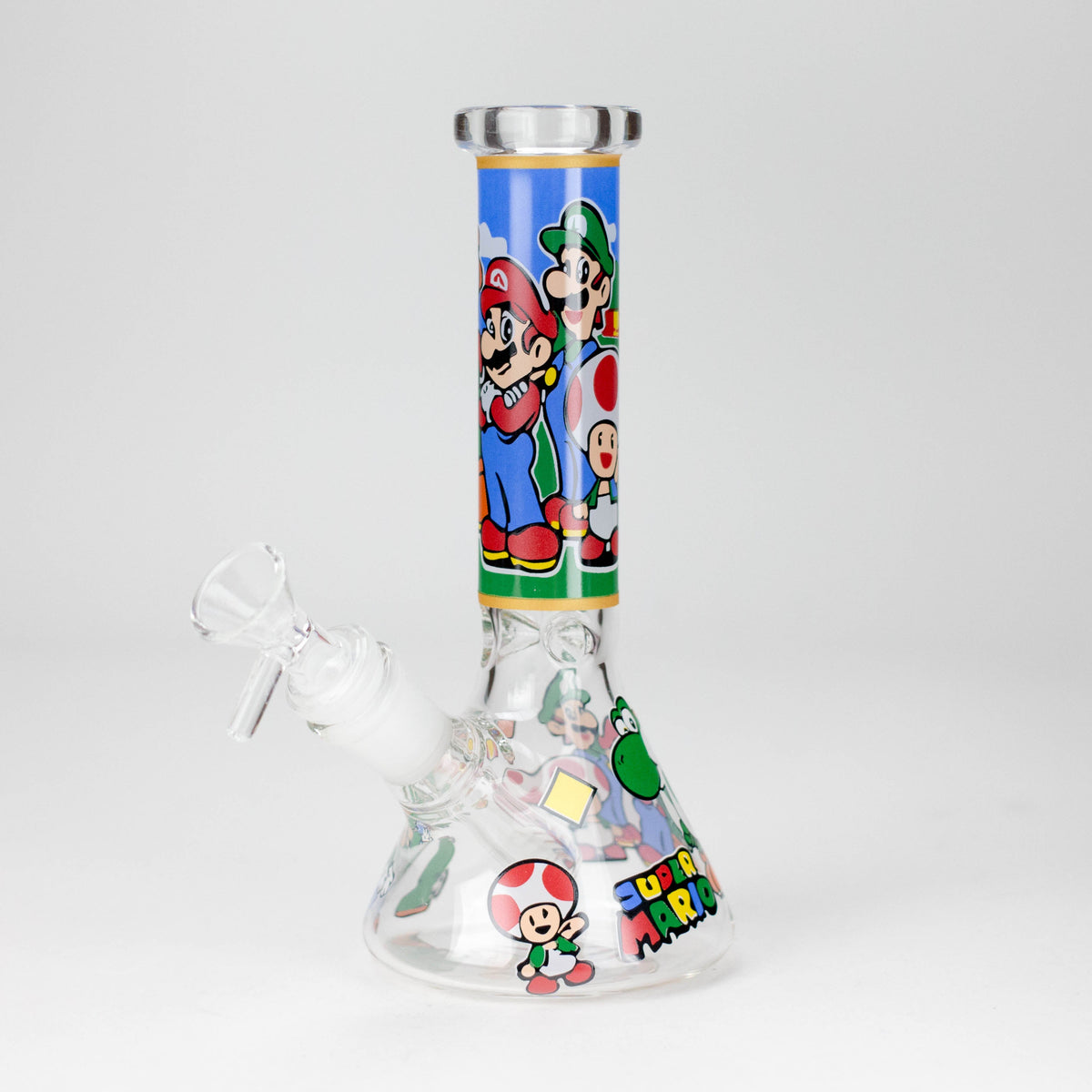 7.5" 4mm OP Design Beaker Bong [PIP881]