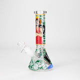 7.5" 4mm OP Design Beaker Bong [PIP881]
