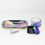4-in-1 Metal Pipe Smoke Set Complete Kit