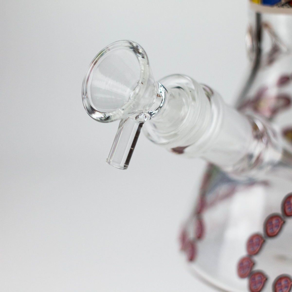 8" Abstract Art Design Glass Beaker Bong Glass Bong 777 Smoke