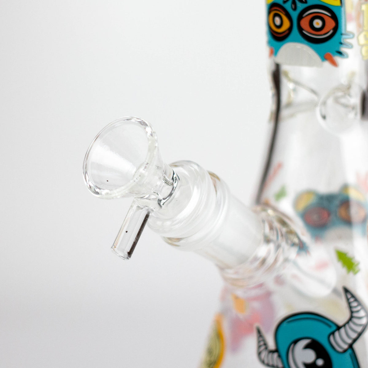 10" Monster Graffiti Design Glass Beaker Bong Glass Bong 777 Smoke