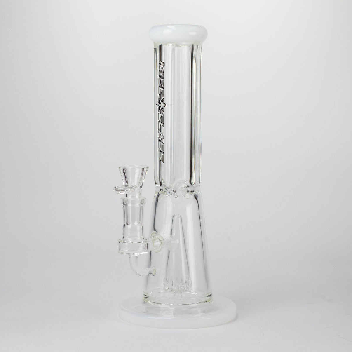 NG | 12 inch Hexagon Tube Cone Perc Bong [YN1183]