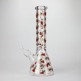14" Love Design 7mm Thick Heavy Duty Glass Beaker Bong