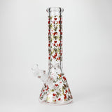 14" Love Design 7mm Thick Heavy Duty Glass Beaker Bong