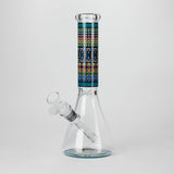 10" Prism Mosaic Design Glass Beaker Bong