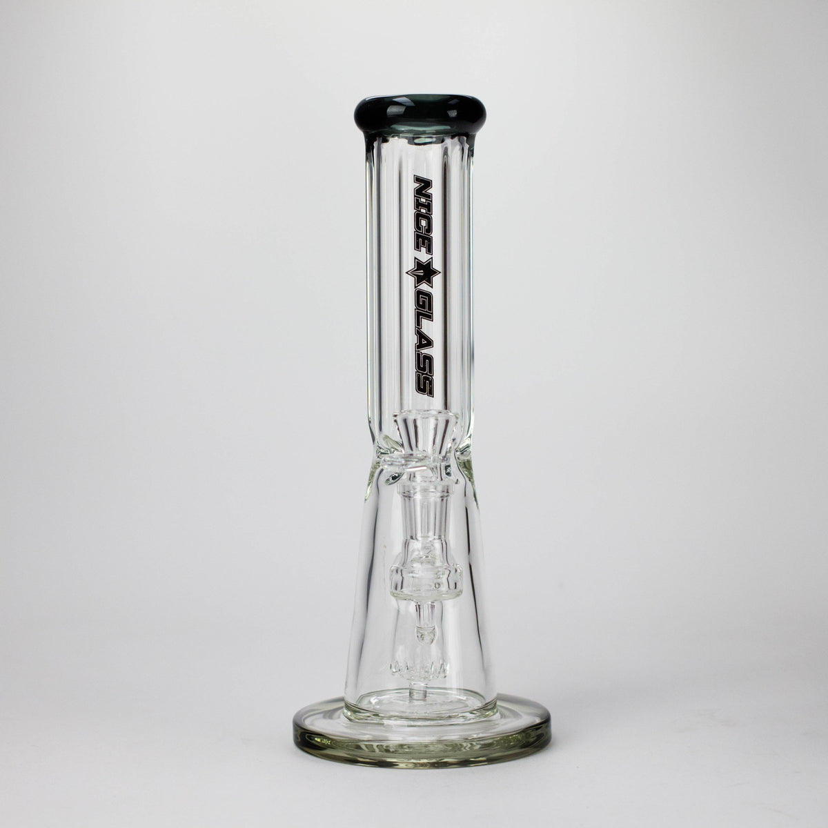 NG | 12 inch Hexagon Tube Cone Perc Bong [YN1183]