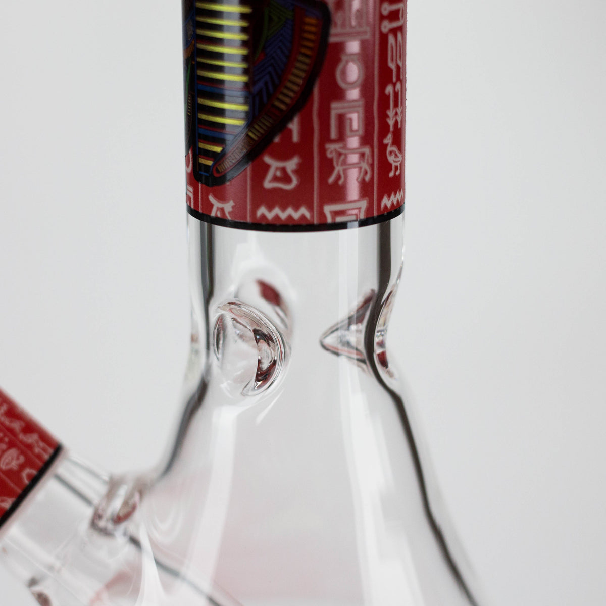 10" Pharaoh's Legacy Design Glass Beaker Bong