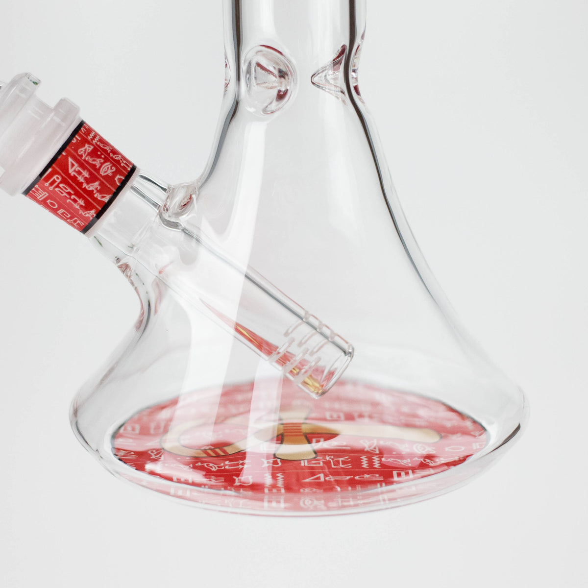 10" Pharaoh's Legacy Design Glass Beaker Bong