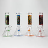 10" Pharaoh's Legacy Design Glass Beaker Bong