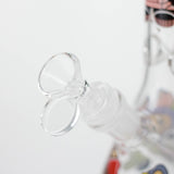 10" Lovely Cartoon Design Glass Beaker Bong