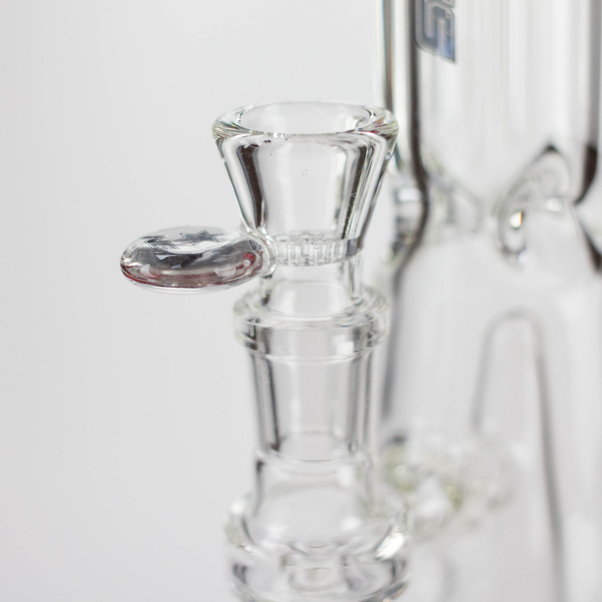 NG | 12 inch Hexagon Tube Cone Perc Bong [YN1183]