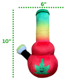 Bo da Bong - Parody Plush Rasta Color Squeaker Dog Toy - 9" For Pet PAW20