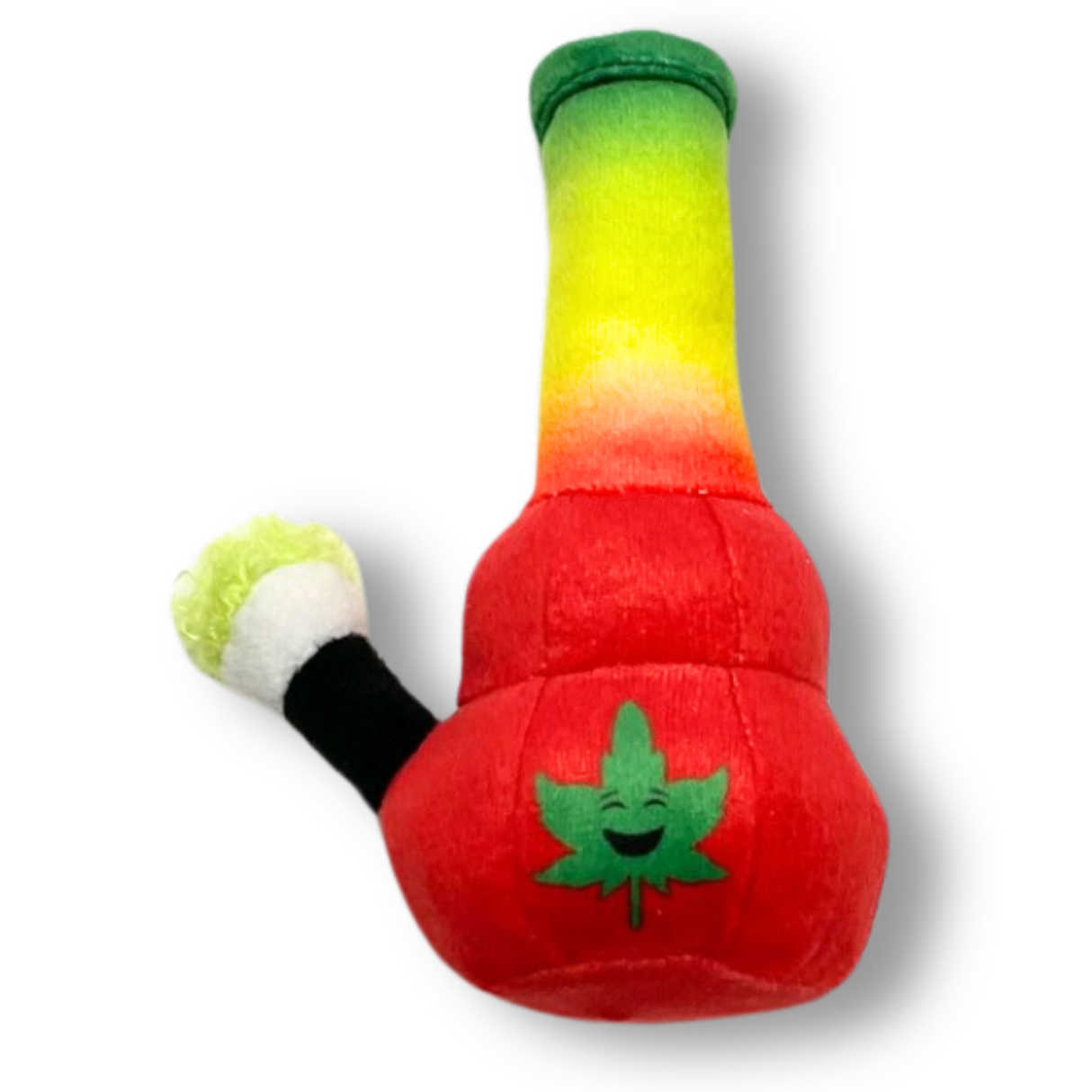 Lil Bo da Bong- Parody Plush Rasta Color Catnip Cat Toy - 5" For Pet PAW20