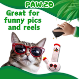 Lil' Billie Bong - Parody Plush Catnip Cat Toy - 5" For Pet PAW20