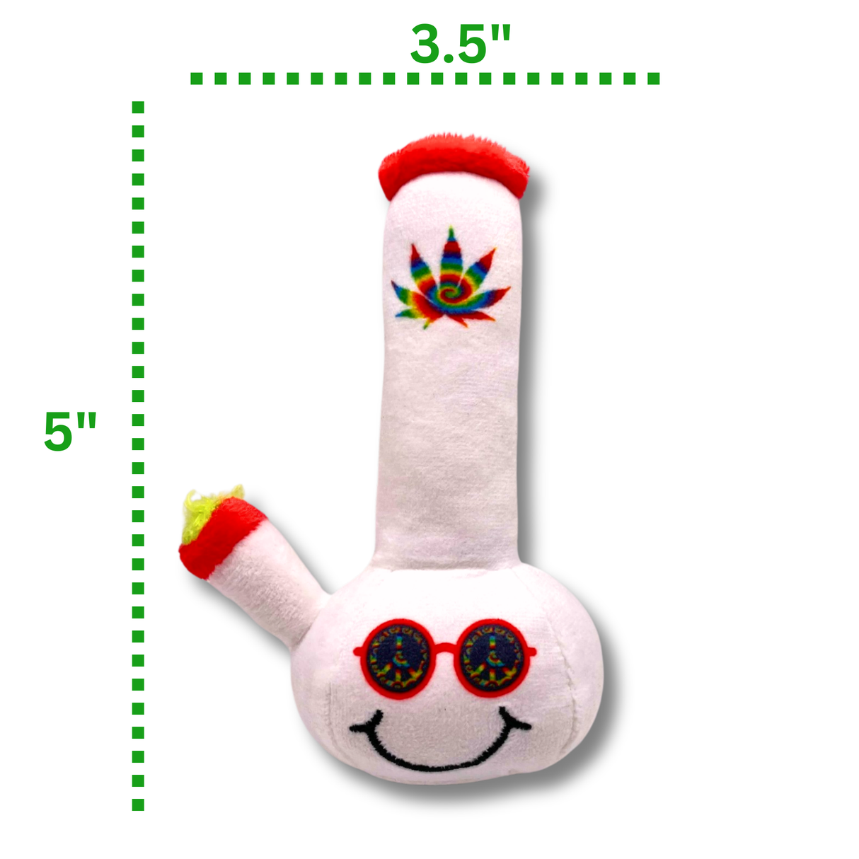 Lil' Billie Bong - Parody Plush Catnip Cat Toy - 5" For Pet PAW20