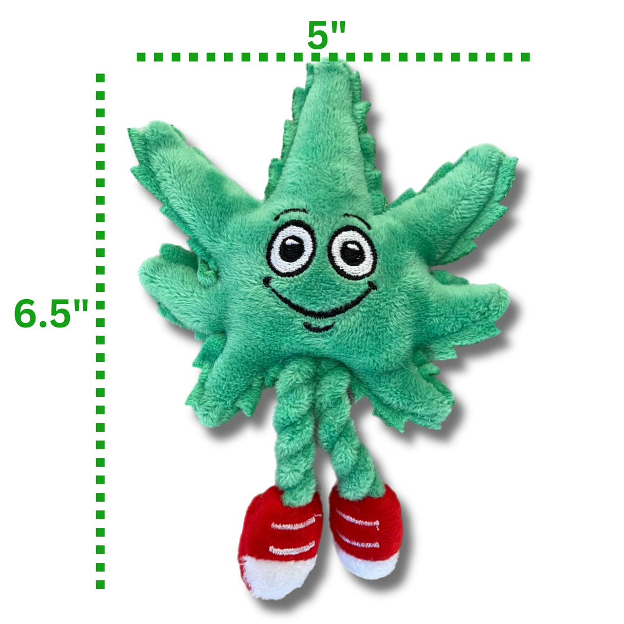 Lil' MJ the Marijuana Leaf - Plush Catnip Cat Toy - 6" For Pet PAW20