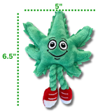 Lil' MJ the Marijuana Leaf - Plush Catnip Cat Toy - 6" For Pet PAW20