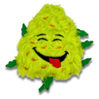 Bud Jr. the Weed Nug - Plush Catnip Cat Toy - 3" For Pet PAW20