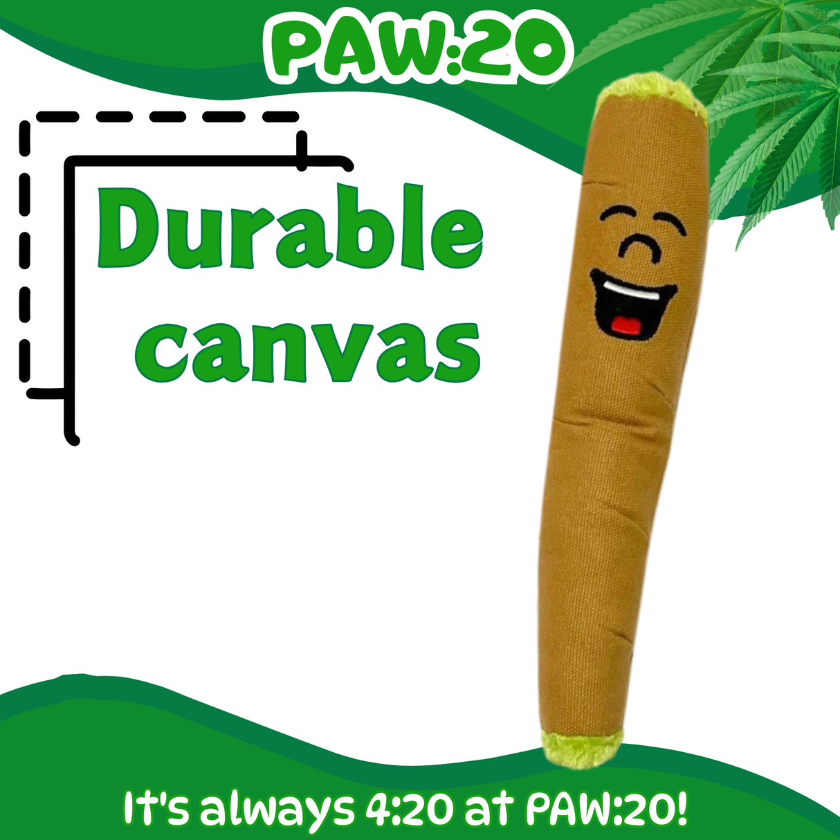 B the Blunt - Squeaky Parody Dog Toy - 10" For Pet PAW20