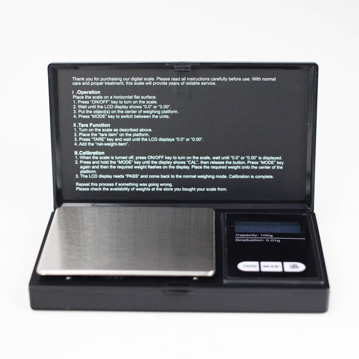 Genie | CS-100 Pocket Scale – 100g × 0.01g Scale BB Canada