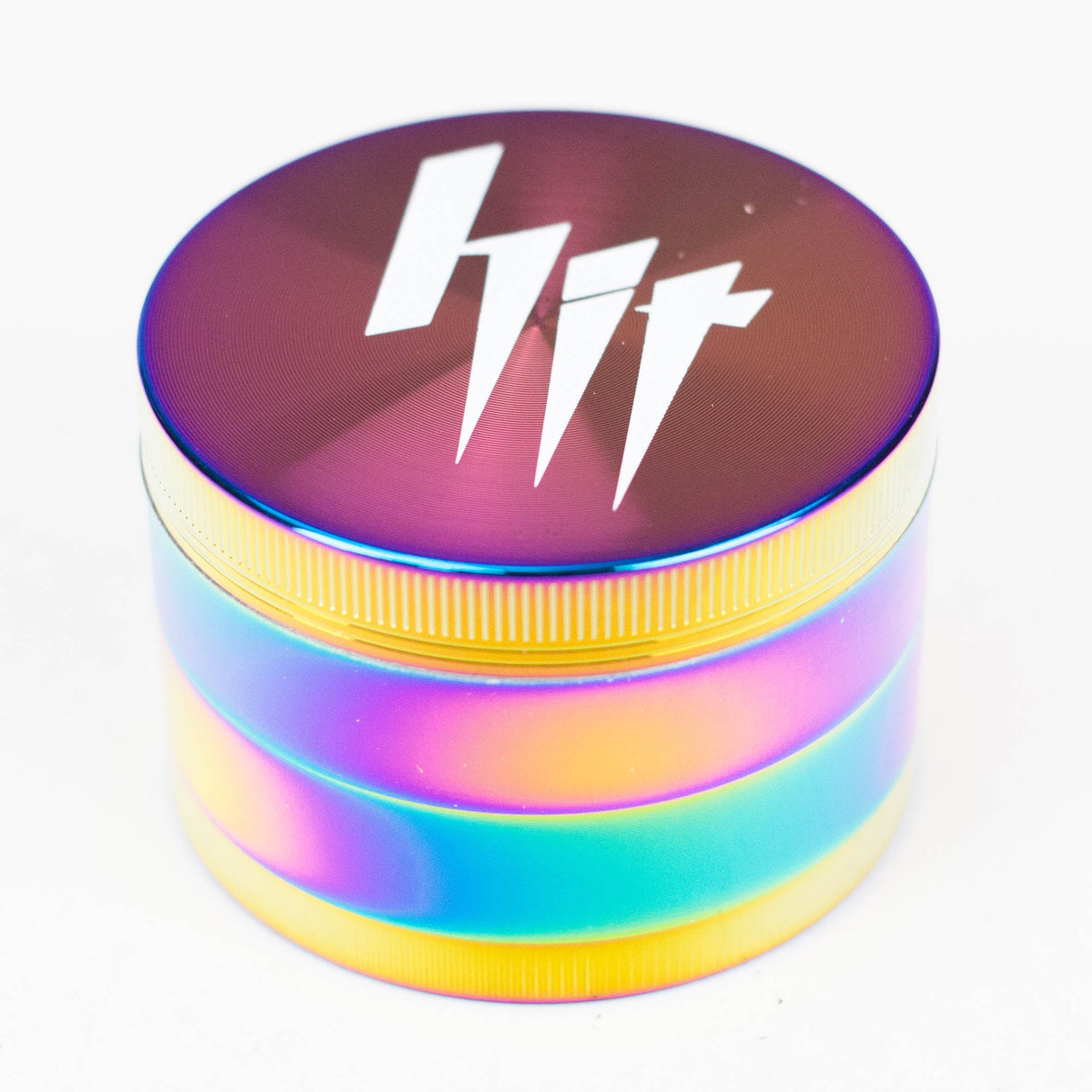HIT | Rainbow Metal Grinder 4parts 63mm [HIT804] - display of 6 Display Pack NIBO Distribution