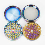 HIT | Rainbow Metal Grinder 4parts 63mm [HIT804] - display of 6 Display Pack NIBO Distribution