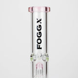FOGGX | 14" Glass Water Pipe with Percolator [FT187] Glass Bong LEHIGH WHOLESALE