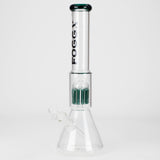 FOGGX | 17" Pirelli Percolator Glass Water Pipe [FT1896 ATS] Glass Bong LEHIGH WHOLESALE Teal