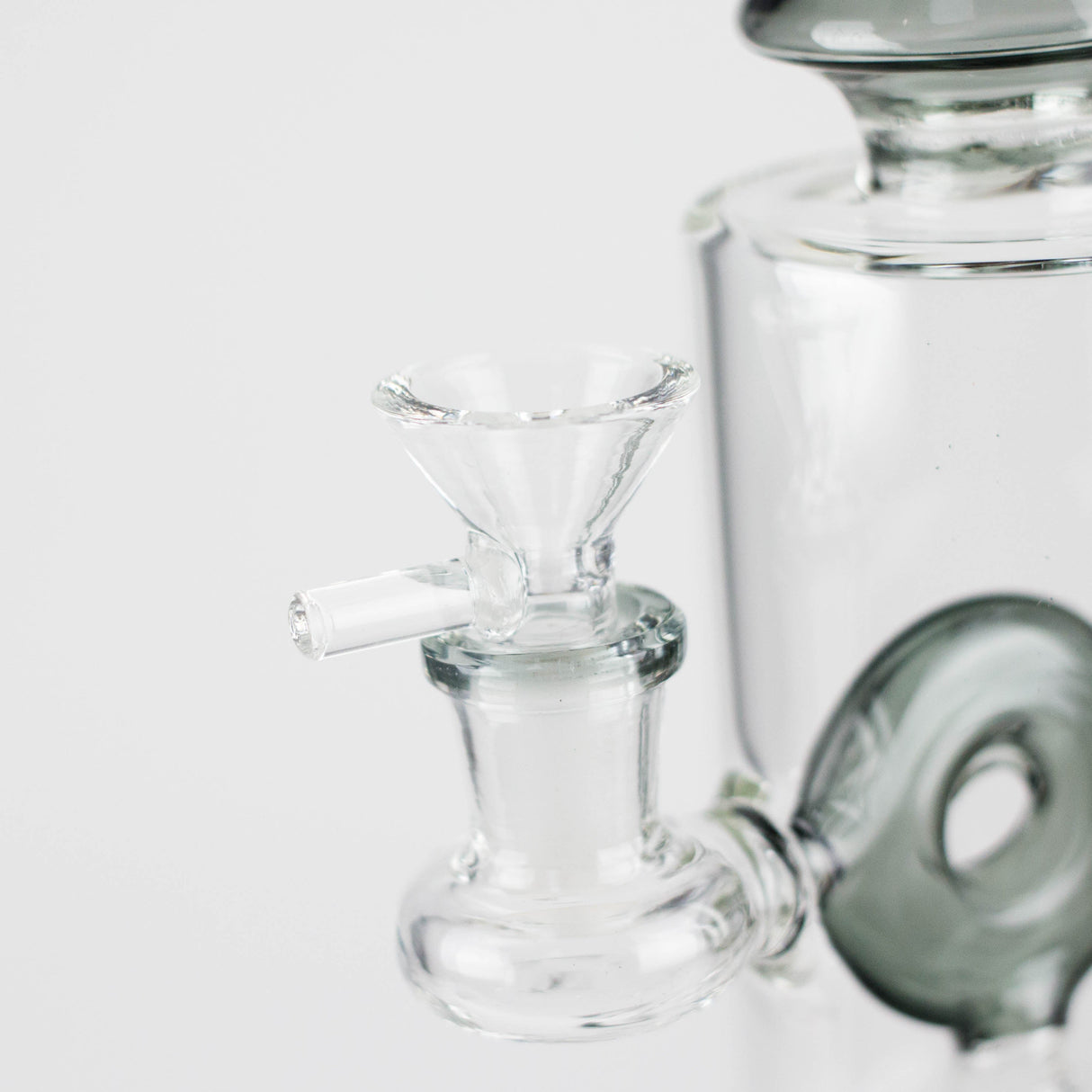 OG Original | 12" Donut Hole Tube Bong Glass Bong Smoking Cat Distribution