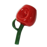 BoroSci | 4.5" Apple Glass Pipe Glass Pipe Maq Distributors