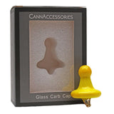 CannAccessories | Premium Colour Spinner Carb Cap Cap · Dabber · Insert · Clip · Nail Maq Distributors Yellow
